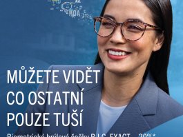 -20% na biometrické brýlové čočky