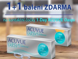 1-Day ACUVUE Oasys 1 + 1 ZDARMA